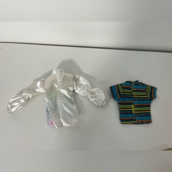 Set of 2 Ken Rainbow Prince Doll Mattel 1999 Barbie #26359 Shirt & Striped Shirt - Picture 4 of 7